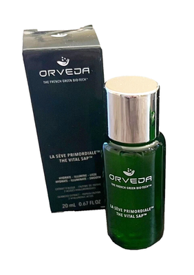 Orveda The Vital Healing Sap Face Tonic Serum Travel Size 0.67 fl