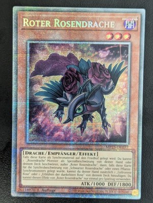 Roter Rosendrache MP25-DE037 Starlight Rare DE NM YUGIOH