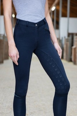 Covalliero Damen Reithose Organomic Gr. 32, 34, 36, 38, 40, 42, 44 Navy Blau