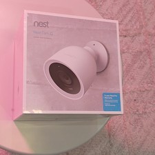 Google Nest Camera IQ NC4100 Outdoor/Indoor White Sealed Brand New In Box