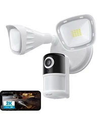 ieGeek Floodlight 2K HD Outdoor Smart Surveillance Camera Wifi IP CCTV Audio Cam
