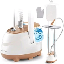 Steamer for Clothes,1800W Standing Garment Steamer with Adjustable Double Rod...