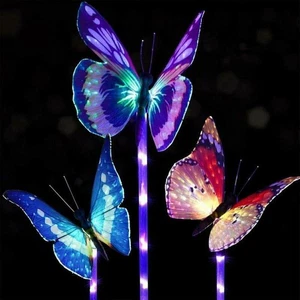Solar Garden Light Colorful Butterfly Lights Waterproof Led Light Nouveau