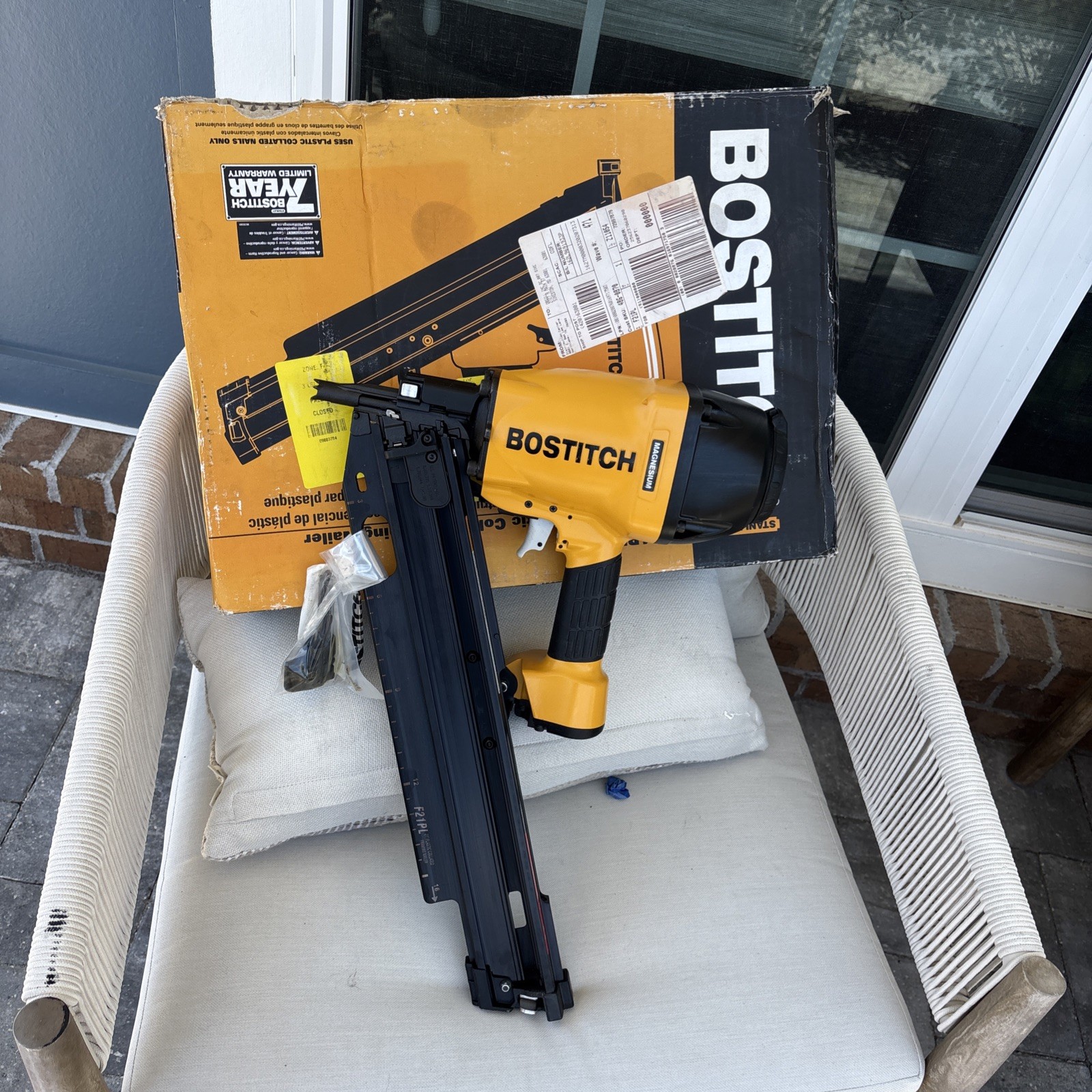BOSTITCH Framing Nailer, Round Head, 1-1/2-Inch to 3-1/2-Inc