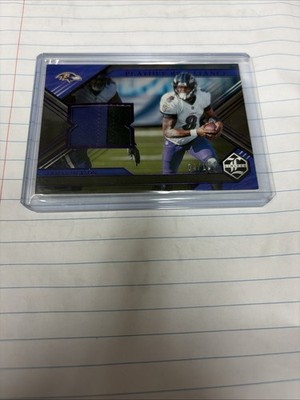 2022 Panini Limited - Playoff Brilliance Lamar Jackson  /10 Color Match