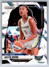 2024 Panini Prizm WNBA #31 Jaelyn Brown Ice Prizms RC Basketball