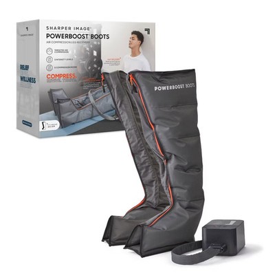 Sharper Image Powerboost Boots Air Compression Fits 25''-31'' Inseam