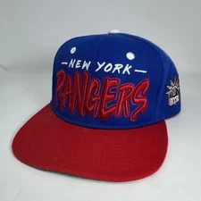 NY rangers snapback New York outerstuff blue red NHL youth hat hockey EXCELLENT