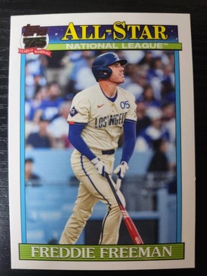 2026 Topps Freddie Freeman 1991 Design #91AS-22 Dodgers