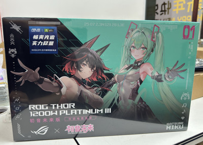 ASUS ROG THOR 1200W PLATINUM III Miku Edition NEW Power Supply