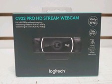 Logitech C922 Pro HD 1080p Stream Webcam 960-001087 Brand New - 1 READ 