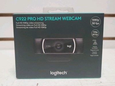 Logitech C922 Pro HD 1080p Stream Webcam (960-001087) Brand New - 1 *READ*