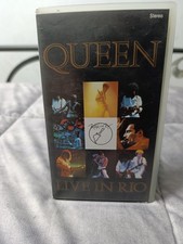 videocassetta vhs Queen live in Rio