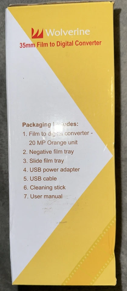 Wolverine 35mm Film To Digital Converter 20mp Fast Conversion - Image 4 of 4