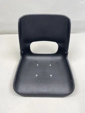 BOATER SPORTS 58711 ALL WEATHER HI BACK SHELL SEAT WITH T NUTS BLACK MARINE BOAT