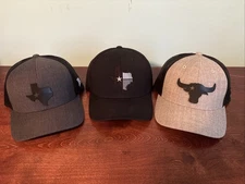 Branded Bills Texas Black Mesh - Hats Cap - SnapBack Fitted