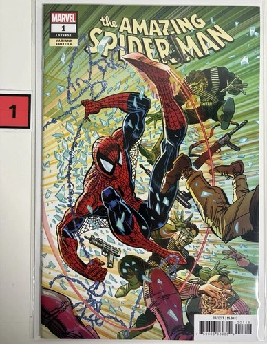 The Amazing Spider-Man #1 Erik Larson 1:1000 Remastered Incentive Variant NM