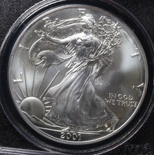 American Eagle 2001 Silver Bullion Coins for sale | eBay