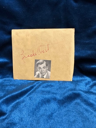 Brooks West "Anatomy Of A Murder"/Glenn Vernon "Impact" Signed Auto Album Page