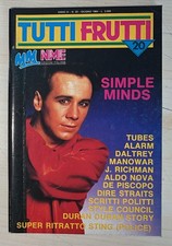 TUTTI FRUTTI RIVISTA MUSICA 1984 N.20, ALARM, ALDO NOVA, DIRE STRAITS, MANOWAR