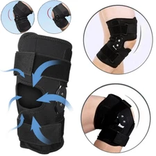 Joint Support Open Patella Stabilizer Wrap Hinged Knee Brace Compression Sleev
