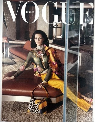 1980-2000　VOGUE & ELLE etc 海外版60冊セット VOGUE Magazine Italia March 2000 HANNELORE KNUTS Amber Valletta