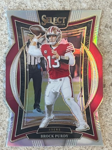 2024 Select Brock Purdy Concourse Silver Prizm Die-Cut 49ers #37