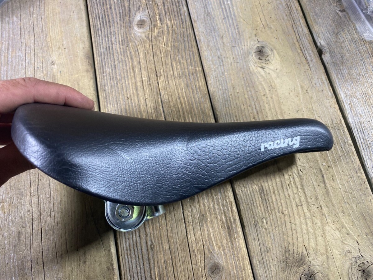 Selle BMX Old School NOS – Vintage Noir – Plastique – Pour Vélo BMX Rétro