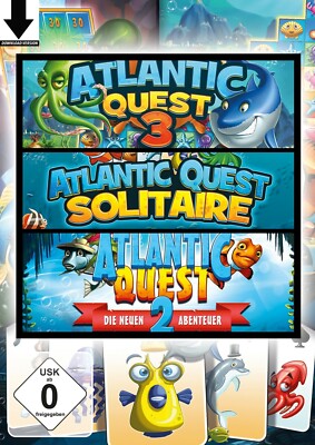 Atlantic Quest 2 + 3 - Atlantic Quest Solitaire - 3 Vollversionen - Download