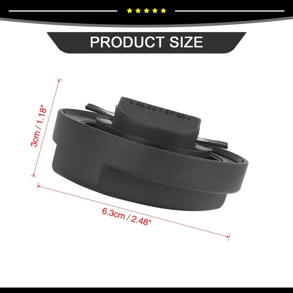 1/lote Cubierta de tapa de filtro de combustible del motor apta para Mercedes-Benz C55 05-07 Foto 2 de 4