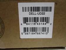 DELL UD22 USB-C Docking Station 0M7WC5 SEALED SEE PHOTOS FREE SHIPPING
