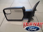 11 thru 14 F-150 OEM Genuine Ford Power Adjustable Glass Black LH Driver Mirror