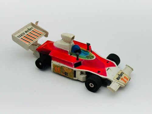 Ancien jouet voiture Formule 1 TEXACO-MARLBORO ALPS JAPAN en boîte d'origine