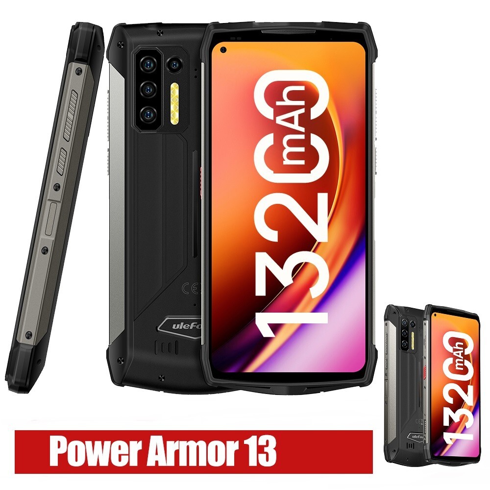 13200mAh Ulefone Power Armor 13 Robust Smartphone 6,81