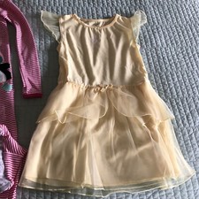 Carter's Girl Size 5T Nightgown/nightdress Disney Belle Yellow  NWT