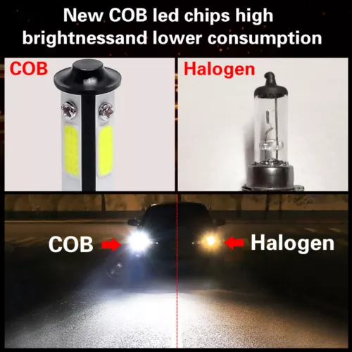 4-Sides Combo 9006 HB4 LED Headlight Bulbs High/Low Beam Super Bright White Kit - Picture 9 of 10