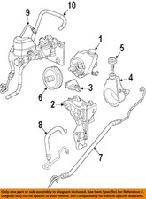 GM OEM 06-07 Sierra 2500 HD Classic Pump Hoses-Return Hose 15813687