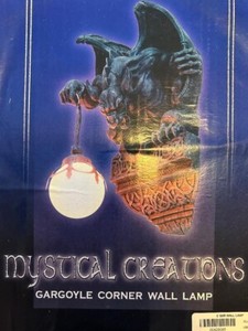 Mystical Creations 20" Gargoyle Corner Wall Lamp NIB (READ ENTIRE DESCRIPTION)