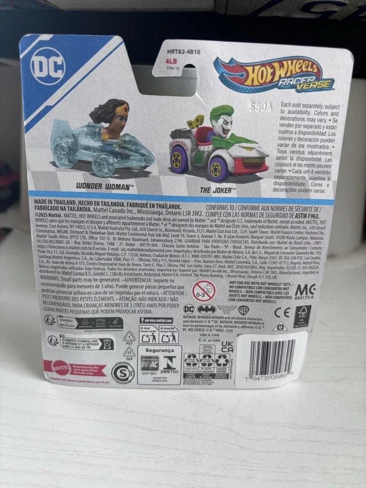 2024 Hot Wheels Race Verse Batman & The Joker - Image 3 of 4