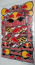 autocollants pour déco casque N°3- sport mécanique tuning Red Bull TR