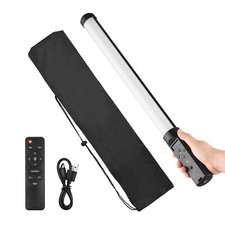 Handheld LED Video Tube Light Photography Fill Light 3200K-5500K Dimmable U6Z9