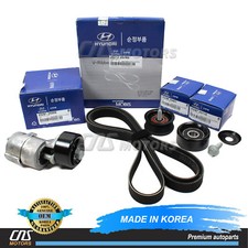 OEM V-Belt & Tensioner & Idler Pulley Kit for...