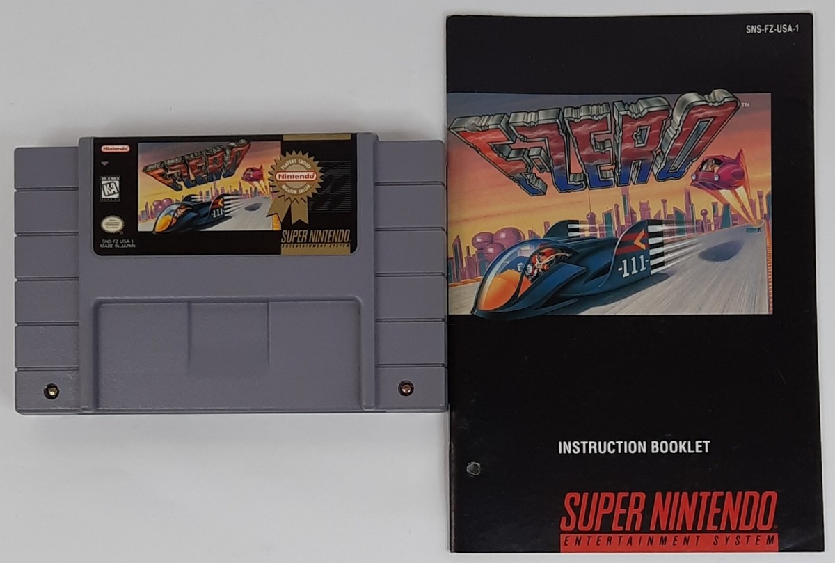 F-Zero (Super Nintendo Entertainment System, 1991) | eBay