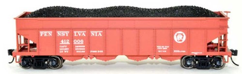 Bowser 43049 escala HO Pennsylvania H22a círculo con abrazaderas tolva coche #412006 | Zustand: New