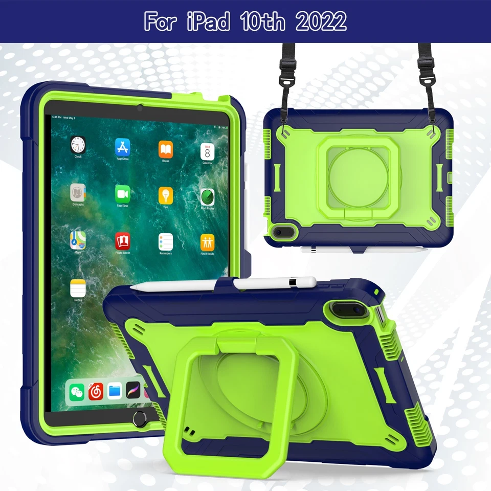 Funda Antigolpes para iPad (A16) 11ª 11 pulgadas 2025/iPad 10ª Generación 2022 Cubierta Transparente Foto 4 de 4