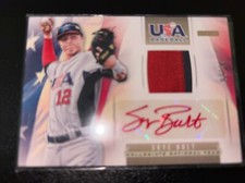 2013 Panini USA Baseball Box Set Red Auto Skye Bolt 16/20 Oakland Athletics