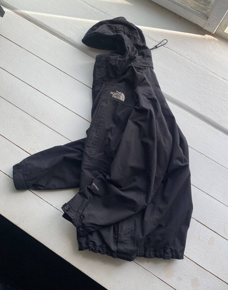 90s The North Face Multipocket Hyvent Light rain wind Jacket Ninja