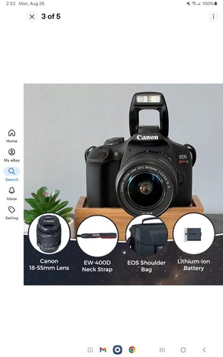 Canon Rebel t7 - Picture 3 of 4