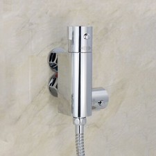 Douche Kit Bidet Toilet Thermostatic Valve With Brass Chrome Shower Muslim Spray