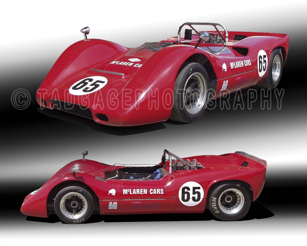 1968 McLaren M6B Can-AM Vintage Classic Race Car Photo CA-0046 | eBay